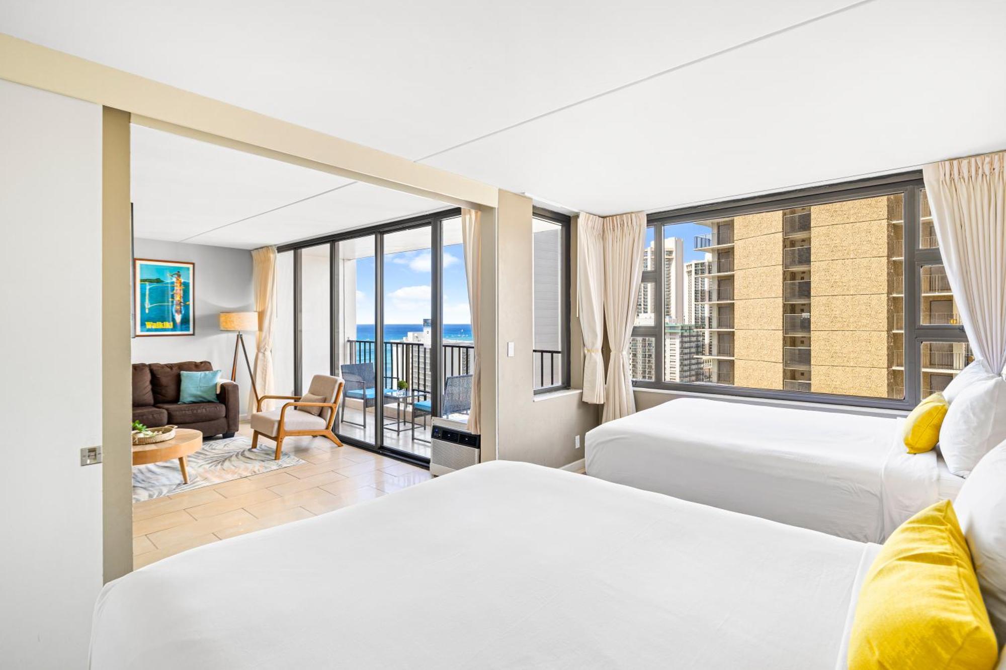 הונולולו Great Ocean View Condo, Near Beach With Free Parking! מראה חיצוני תמונה