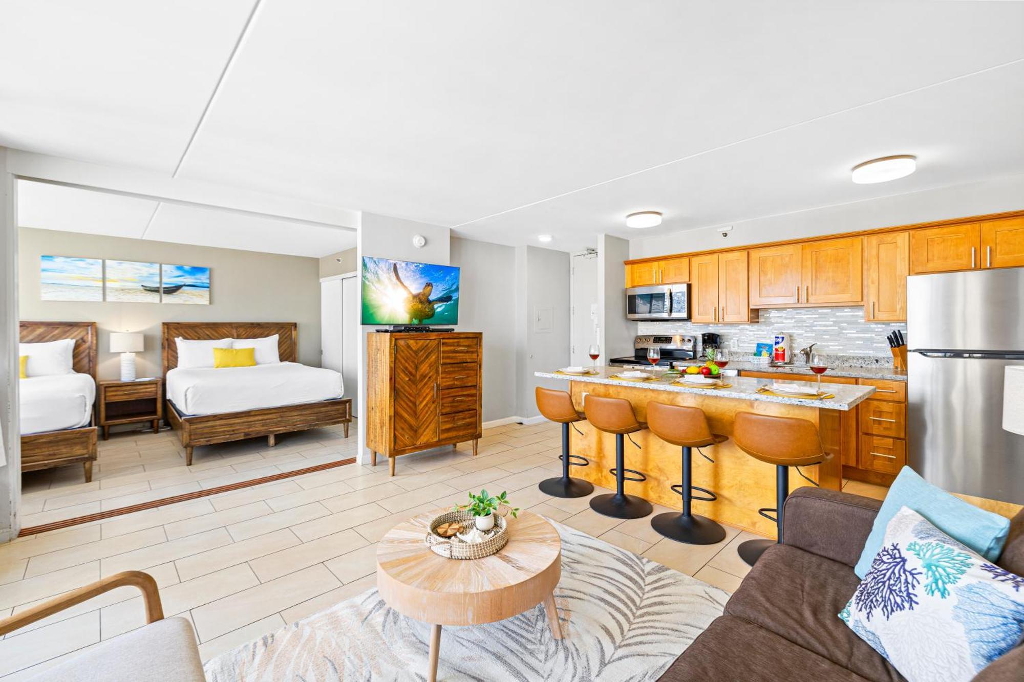 הונולולו Great Ocean View Condo, Near Beach With Free Parking! מראה חיצוני תמונה