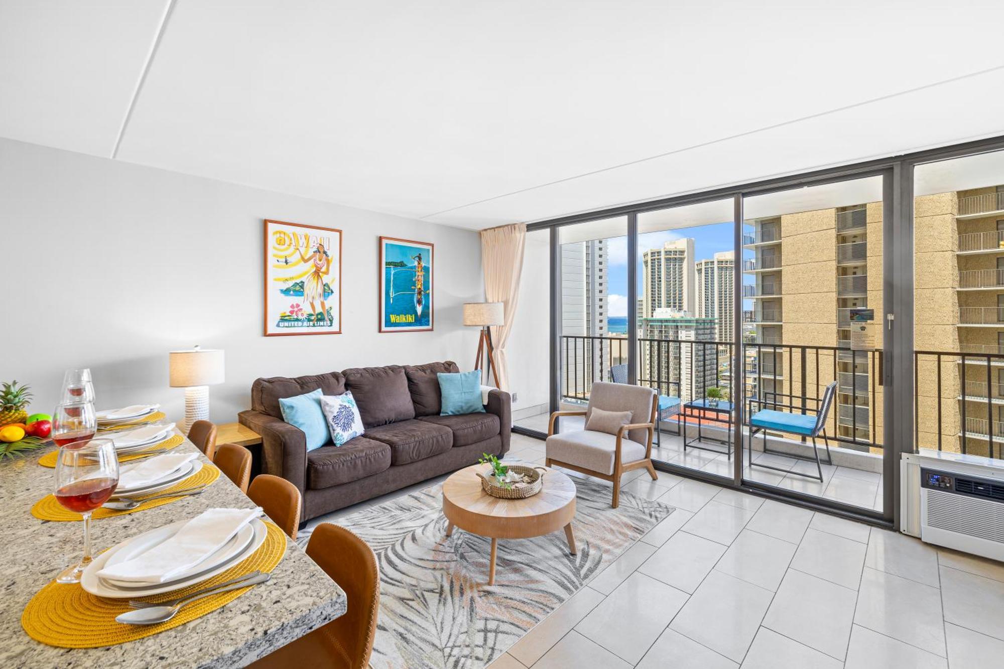 הונולולו Great Ocean View Condo, Near Beach With Free Parking! מראה חיצוני תמונה