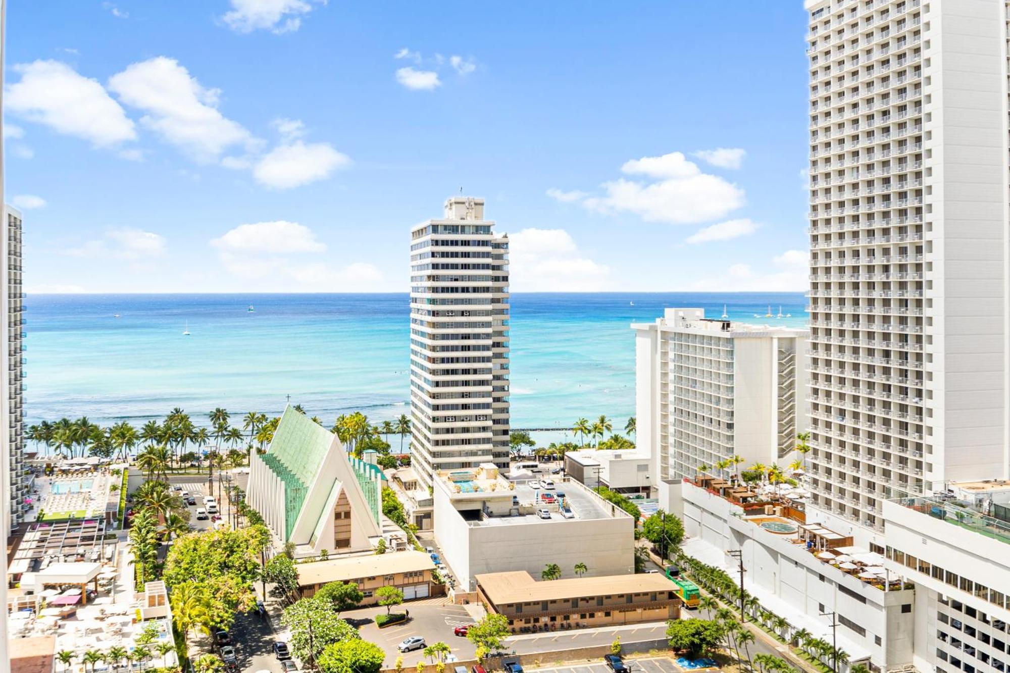 הונולולו Great Ocean View Condo, Near Beach With Free Parking! מראה חיצוני תמונה